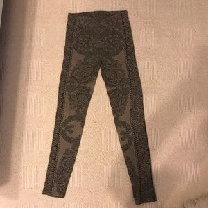 Free People Patterned Leggings